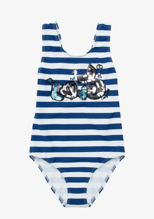 Conguitos Bañador De Niña Marinero Sirena^ Baño