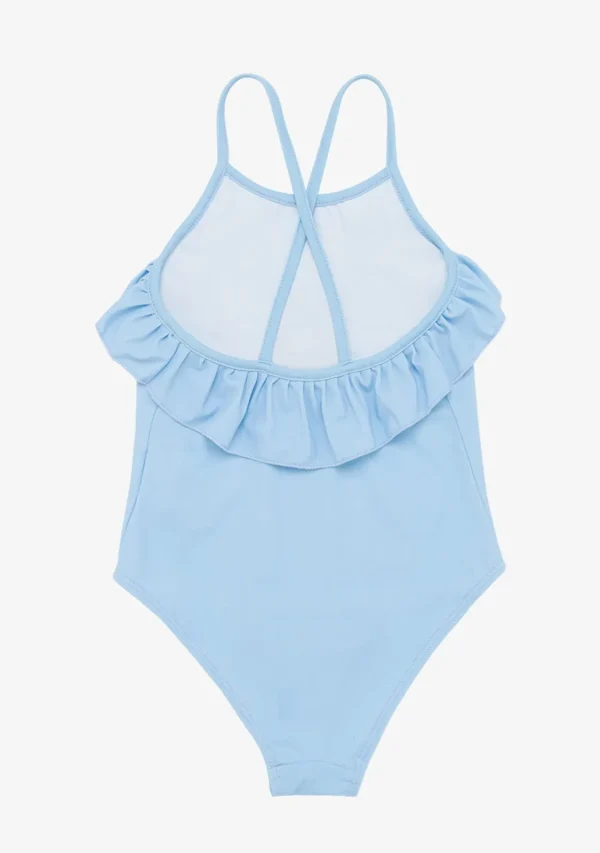 Conguitos Bañador De Niña Volante Celeste^ Baño