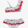 Conguitos Bikini Niña Estampado Frutas Menta^ Baño