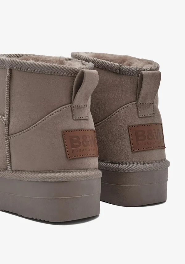 Conguitos Botas Australianas Bajas Taupe B&W^ Botas Australianas | Botas Australianas