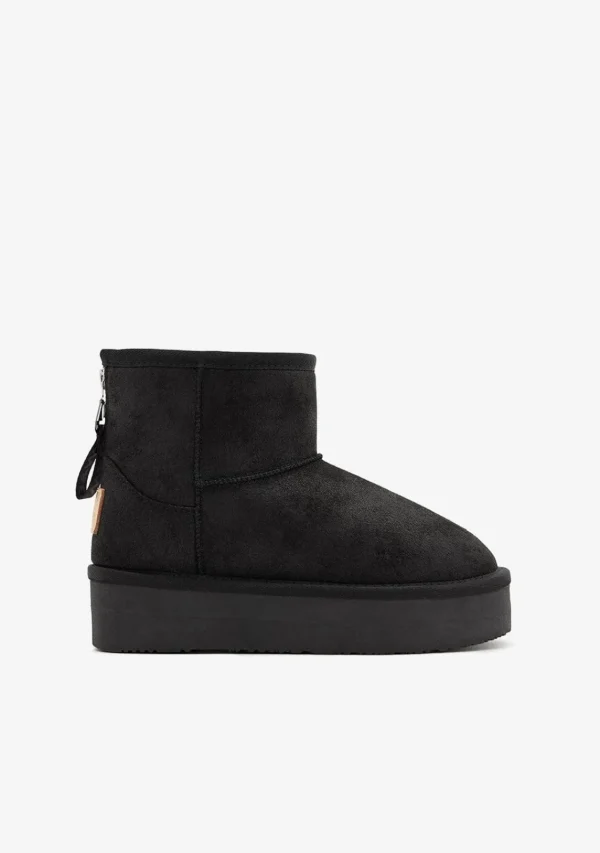 Conguitos Botas Australianas Cremallera Negro B&W^ Botas Australianas | Botas Australianas
