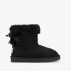 Conguitos Botas Australianas Lazo Pelo Water Repellent Negro B&W^ Botas Australianas | Botas Australianas