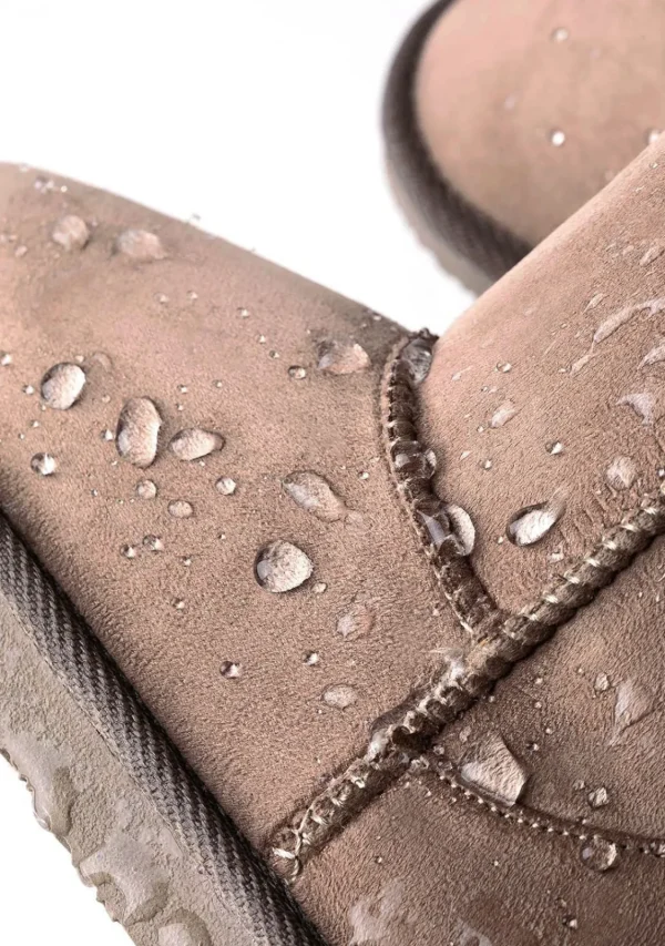 Conguitos Botas Australianas Logo Water Repellent Taupe B&W^ Botas Australianas | Botas Australianas
