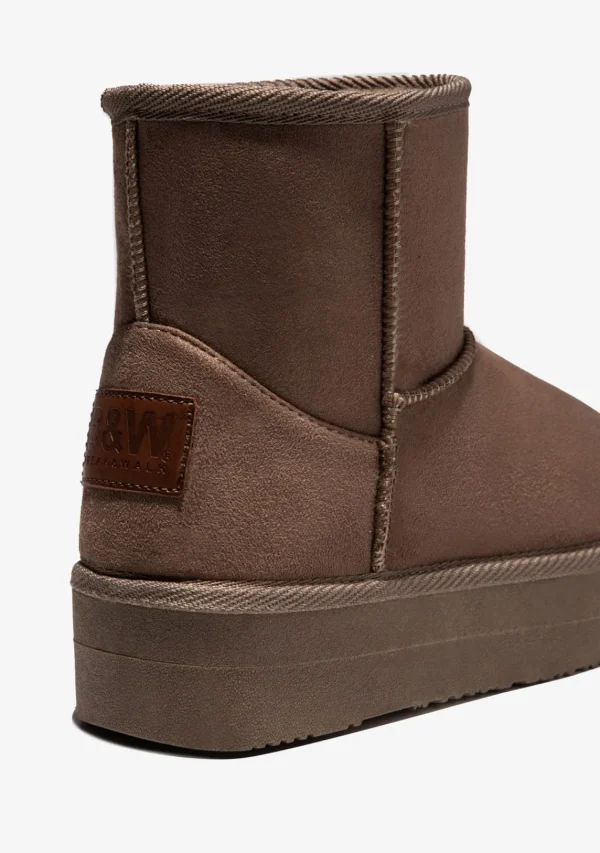 Conguitos Botas Australianas Water Repellent Taupe B&W^ Botas Australianas | Botas Australianas