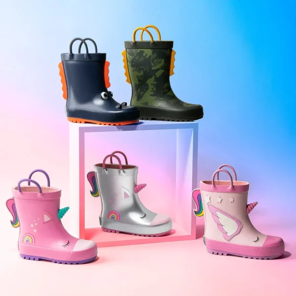 Conguitos Botas De Agua Goma Unicornio^ Botas De Agua | Botas De Agua
