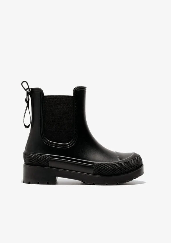 Conguitos Botas De Agua Unisex Negro B&W^ Botas | Botas De Agua