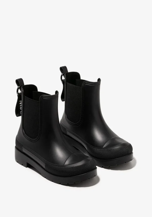 Conguitos Botas De Agua Unisex Negro B&W^ Botas | Botas De Agua