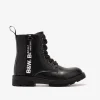 Conguitos Botas De Niña Militares Logo Negro B&W^ Botas | Botas