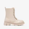 Conguitos Botas De Niña Napa Beige B&W^ Botas | Botas