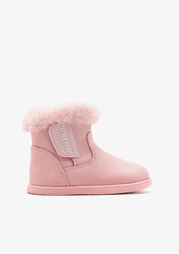 Conguitos Botas Respetuosas Pelo Rosa^ Botas | Primeros Pasos - Respetuoso
