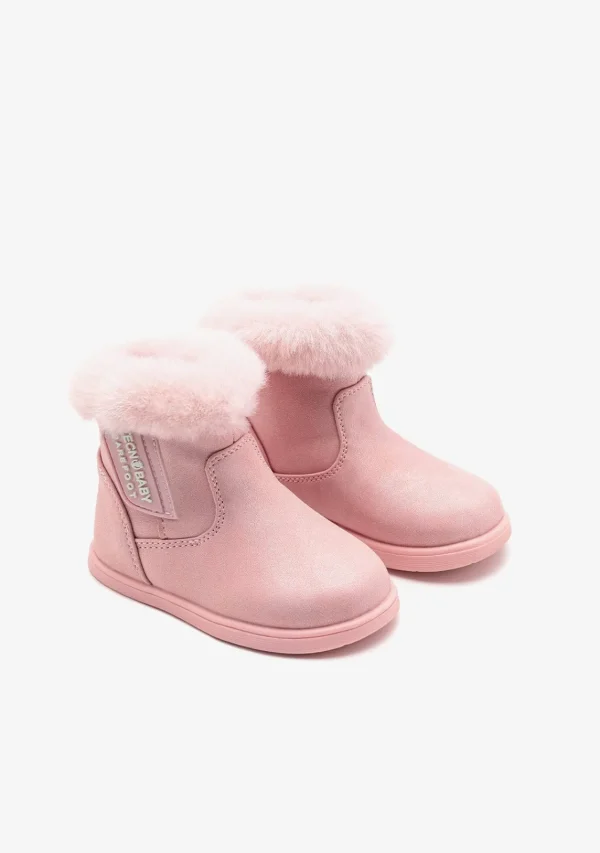 Conguitos Botas Respetuosas Pelo Rosa^ Botas | Primeros Pasos - Respetuoso