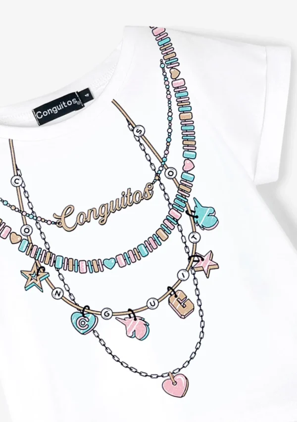 Conguitos Camiseta Collares Blanco^ Camisetas