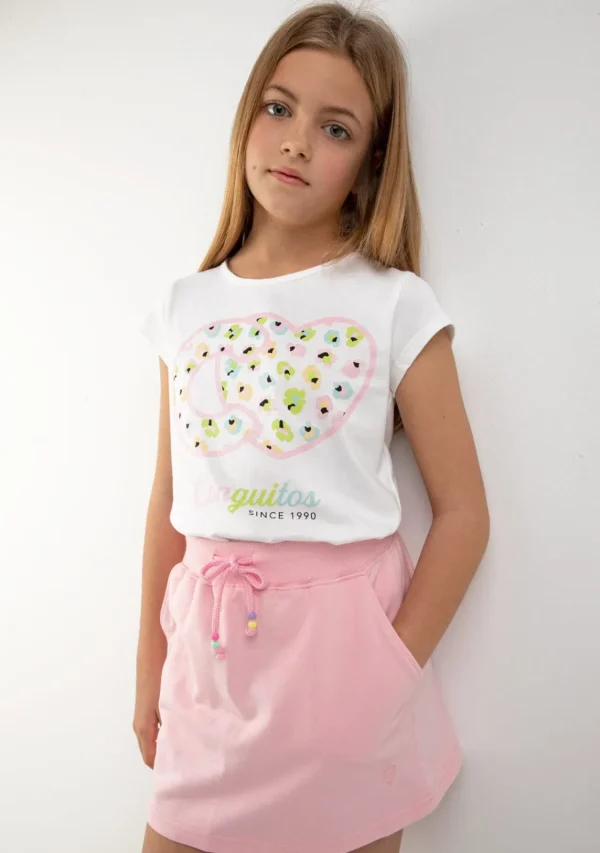 Conguitos Camiseta Leopardo Multicolor^ Camisetas