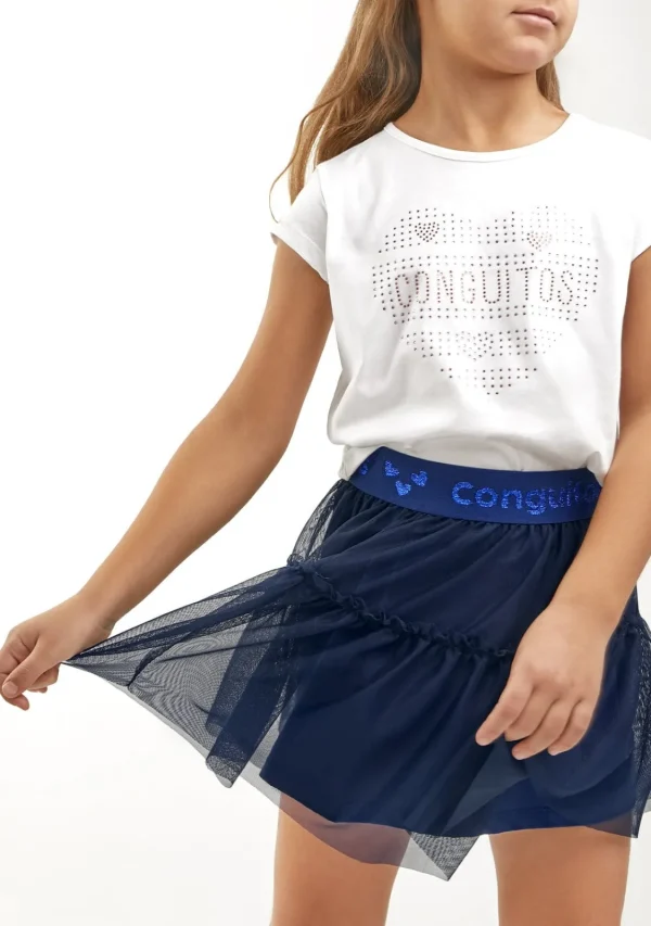 Conguitos Camiseta Corazón Blanco^ Camisetas