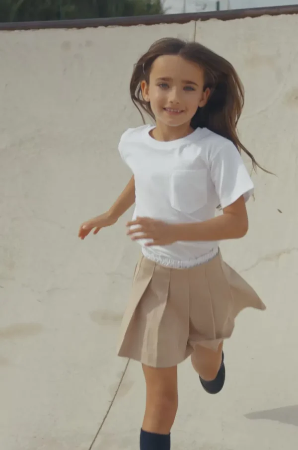 Conguitos Colegiales De Niña Indestructibles Flor Marino^ Colegiales