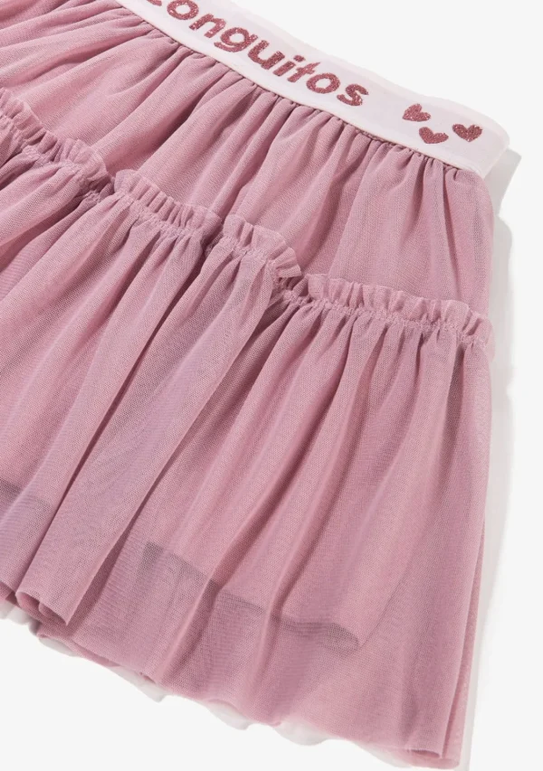 Conguitos Falda De Niña Tul Rosa^ Faldas