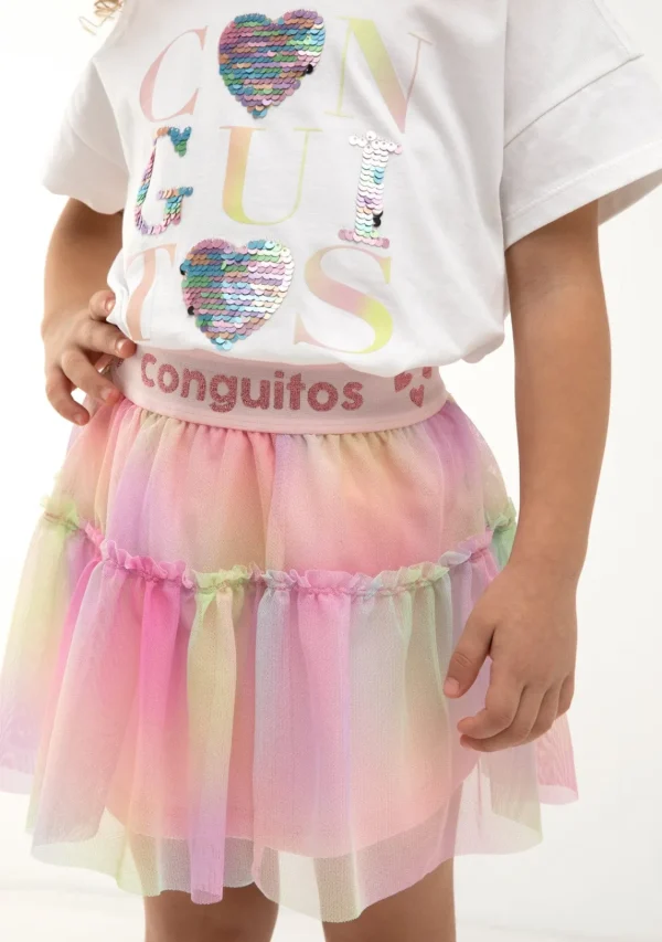 Conguitos Falda De Tul Multicolor^ Faldas