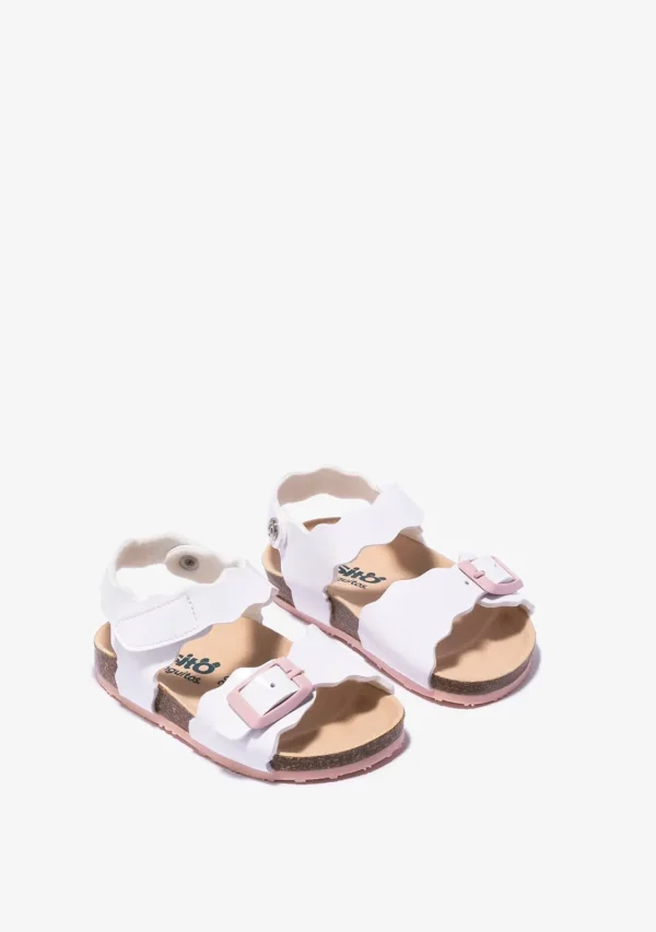 Conguitos Sandalias De Bebé Bio Charol Blanco^ Sandalias | Sandalias Bio