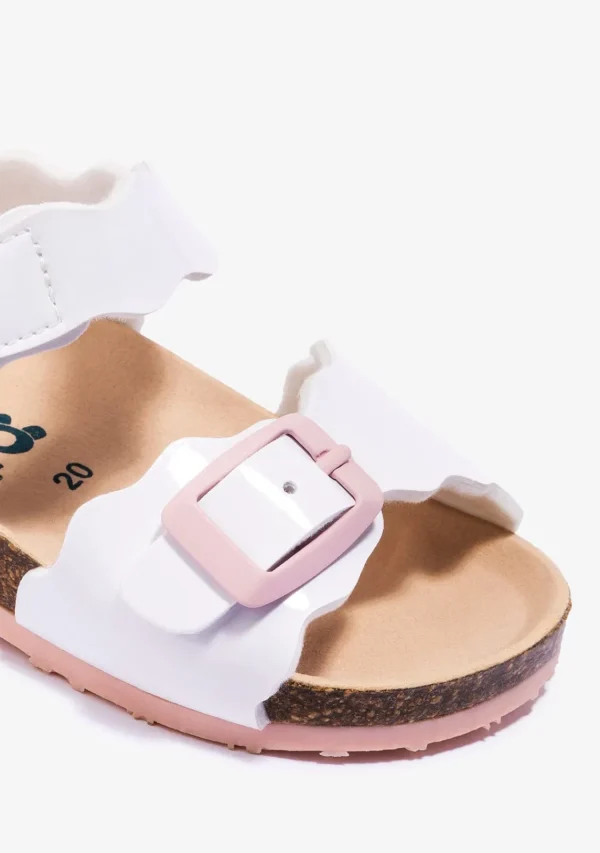 Conguitos Sandalias De Bebé Bio Charol Blanco^ Sandalias | Sandalias Bio