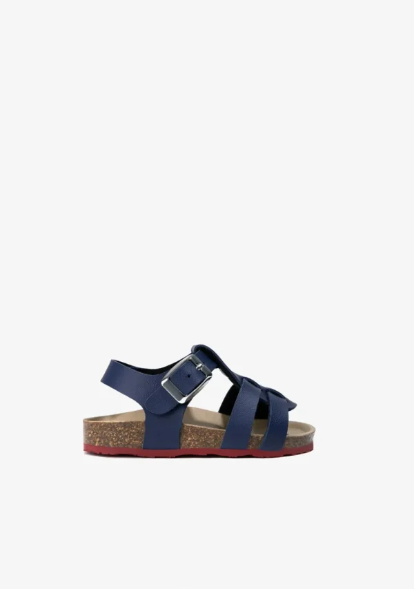 Conguitos Sandalias De Bebé Bio Hebilla Marino^ Sandalias