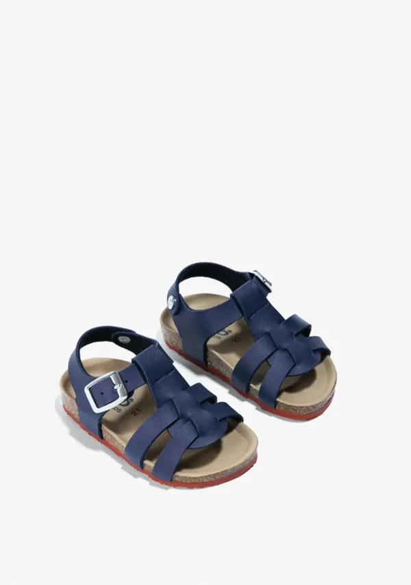 Conguitos Sandalias De Bebé Bio Hebilla Marino^ Sandalias