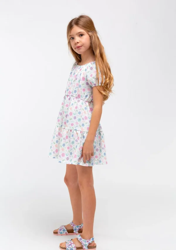 Conguitos Sandalias De Niña Bio Flores Blanco^ Sandalias Bio | Sandalias