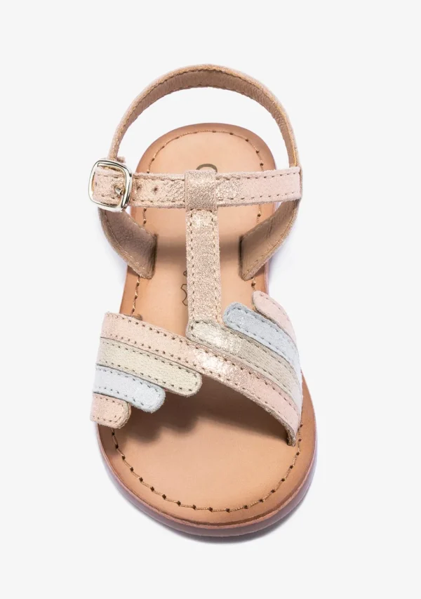 Conguitos Sandalias De Niña Hebilla Napa Multicolor^ Sandalias