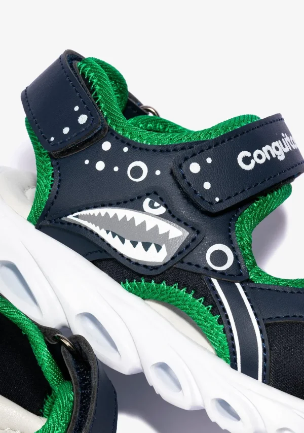 Conguitos Sandalias Deportivas Unisex Con Luz Azul^ Sandalias | Zapatillas Con Luces