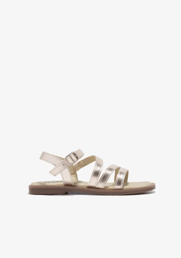 Conguitos Sandalias Tiras Oro B&W^ Sandalias | Sandalias