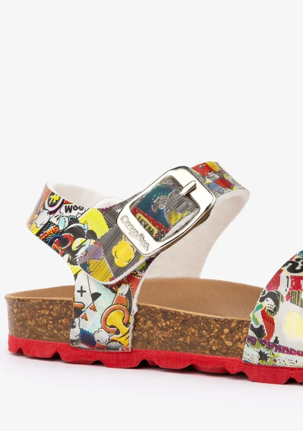 Conguitos Sandalias Unisex Bio Estampado Cómics^ Sandalias | Sandalias Bio