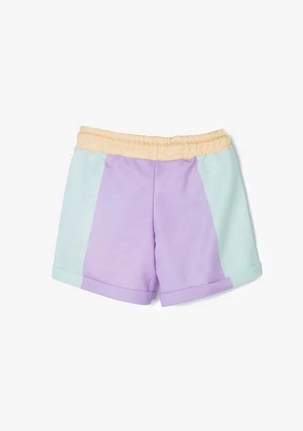 Conguitos Short Deportivo De Niña Liso Patchwork Multicolor^ Shorts