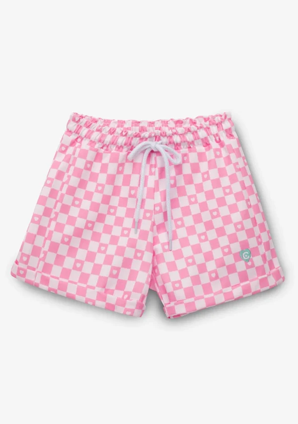 Conguitos Short Niña Cuadros Rosa^ Shorts