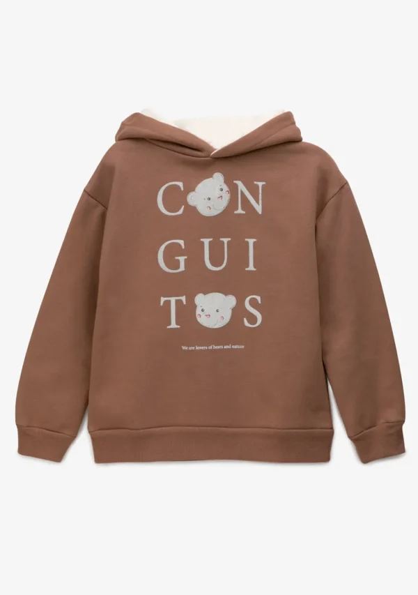 Conguitos Sudadera De Niña Marrón^ Sudaderas