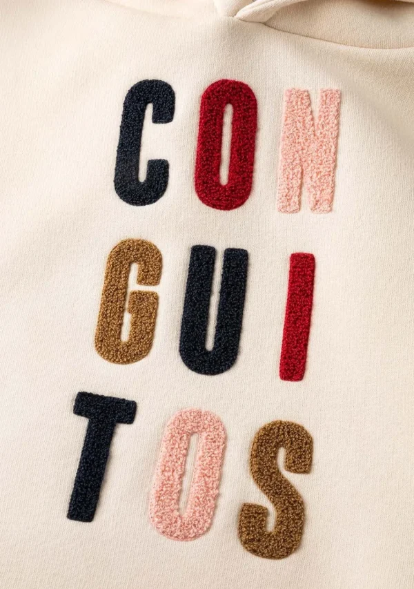 Conguitos Sudadera De Niña Beige^ Sudaderas