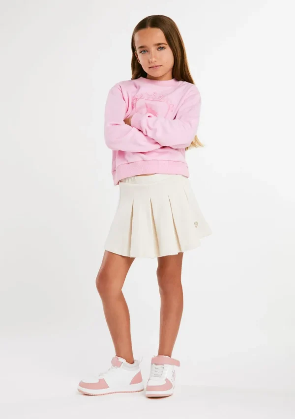Conguitos Sudadera Escudo Unicornio Rosa^ Sudaderas