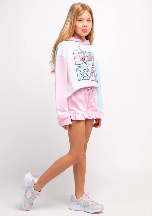 Conguitos Sudadera Niña Lentejuelas Unicornio Multicolor^ Sudaderas