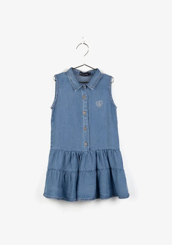Conguitos Vestido Camisero De Niña Denim^ Vestidos De Verano | Vestidos
