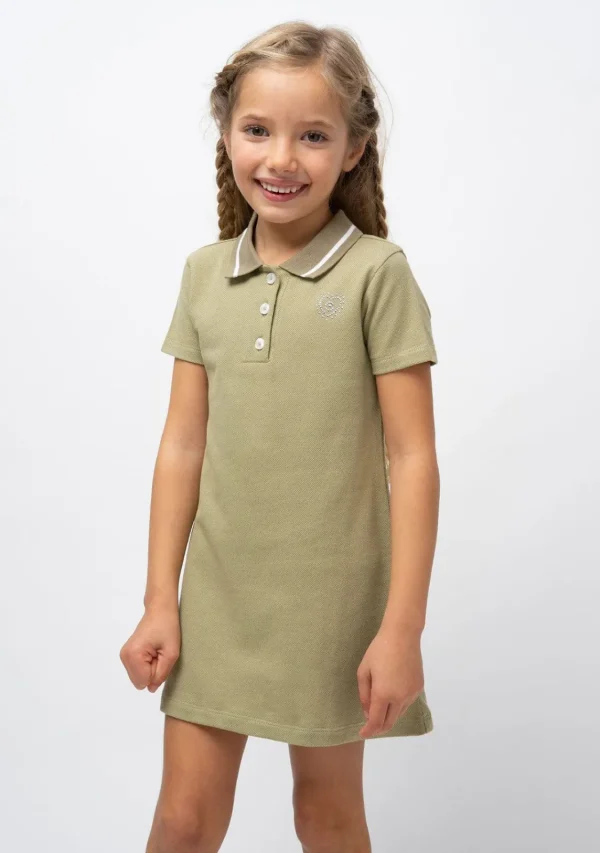 Conguitos Vestido De Niña Polo Kaki^ Vestidos De Verano | Vestidos