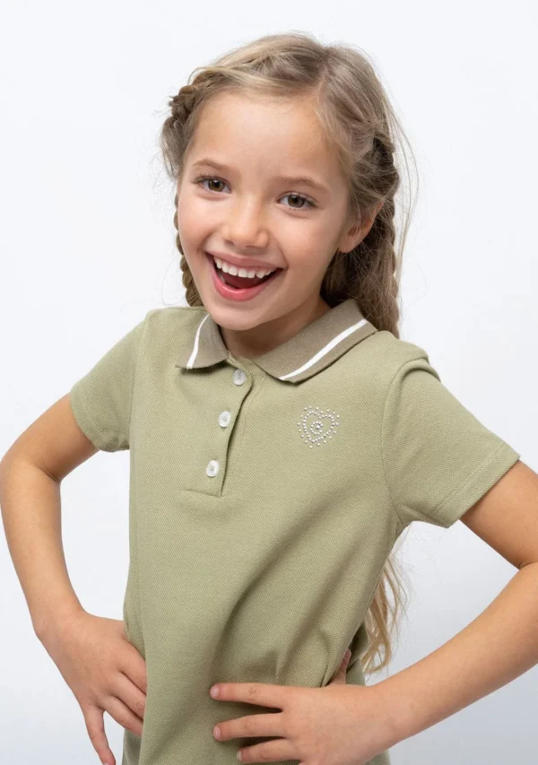 Conguitos Vestido De Niña Polo Kaki^ Vestidos De Verano | Vestidos