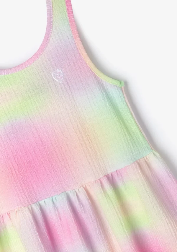 Conguitos Vestido Volantes Tie Dye^ Vestidos De Verano | Vestidos