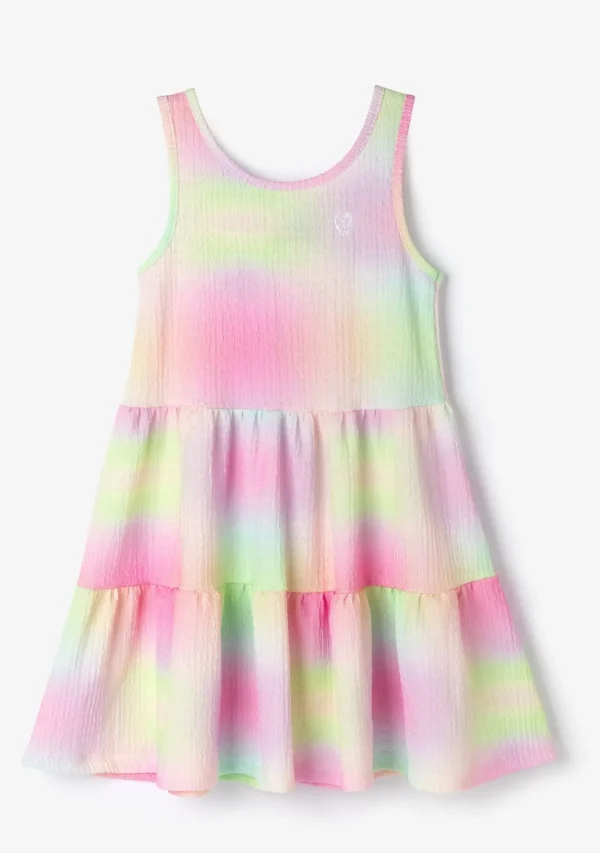 Conguitos Vestido Volantes Tie Dye^ Vestidos De Verano | Vestidos