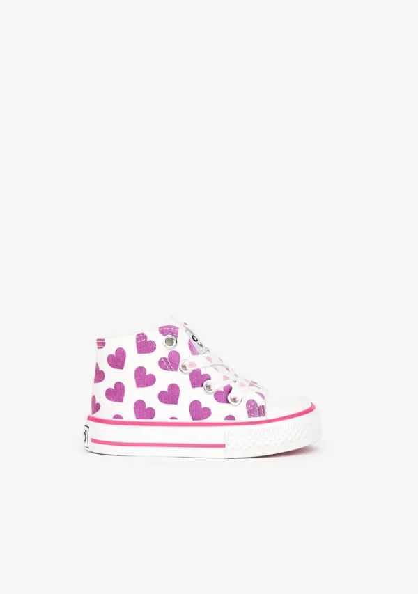 Conguitos Zapatilla Alta De Bebé Solar Blanco^ Zapatillas | Zapatillas