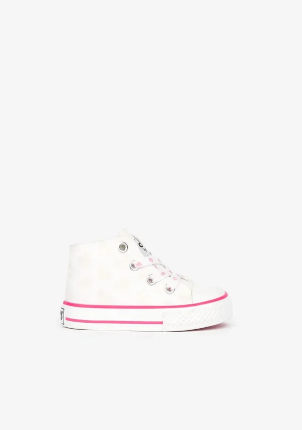 Conguitos Zapatilla Alta De Bebé Solar Blanco^ Zapatillas | Zapatillas