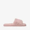 Conguitos Zapatilla De Casa Con Punta Abierta Rosa^ Zapatillas De Casa | Zapatillas De Casa