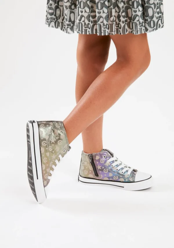 Conguitos Zapatillas Altas Brillo En La Oscuridad Multicolor^ Zapatillas | Zapatillas