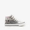 Conguitos Zapatillas Altas Patchwork Plata^ Zapatillas | Zapatillas