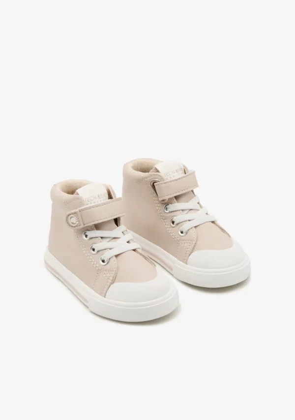 Conguitos Zapatillas Altas Respetuosas Beige^ Zapatillas | Primeros Pasos - Respetuoso