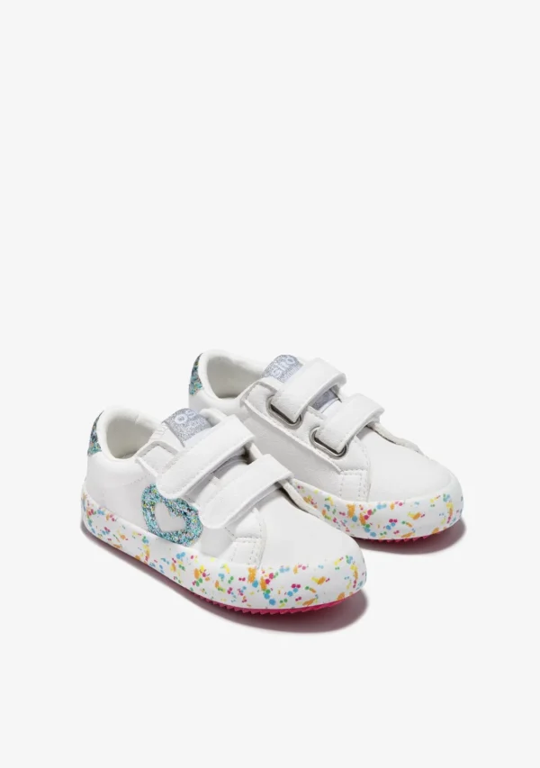 Conguitos Zapatillas De Bebé Confeti Glitter Blanco^ Zapatillas | Zapatillas