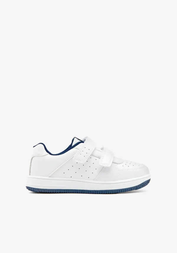 Conguitos Zapatillas Unisex Blanco / Azul Marino^ Colegiales | Zapatillas