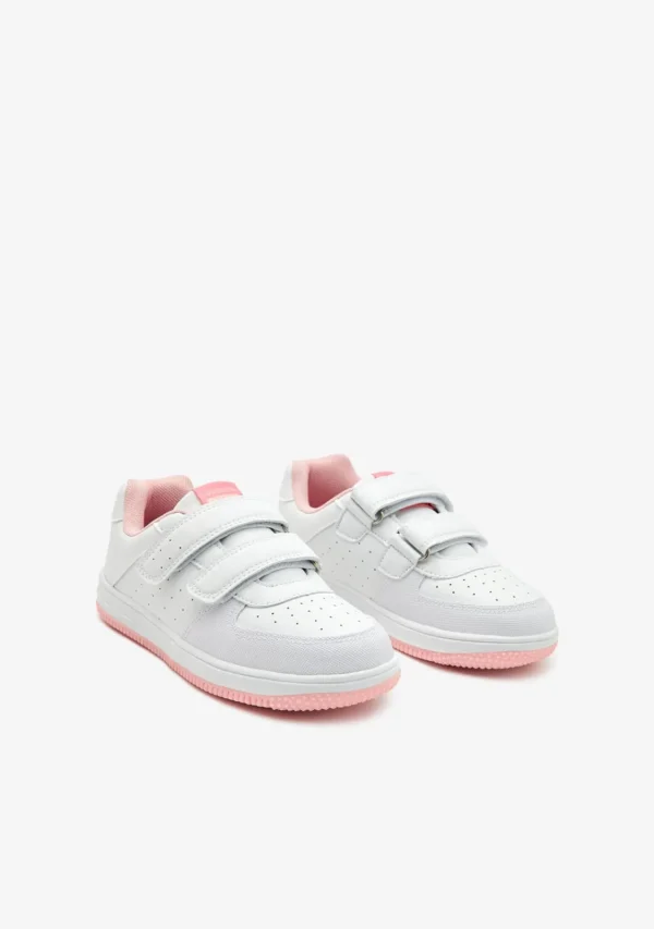 Conguitos Zapatillas Unisex Blanco / Rosa^ Zapatillas | Colegiales